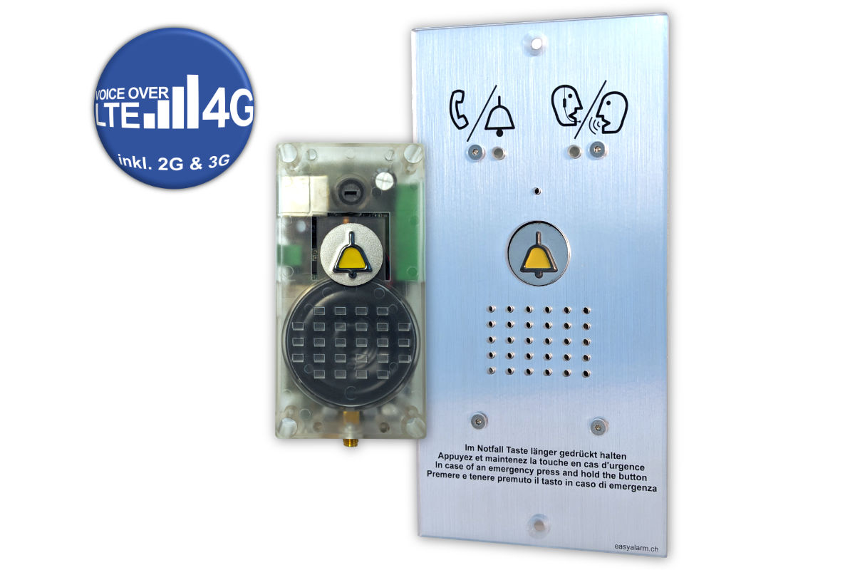 Kleines kompaktes Aufzugsnotruf mit 4G VOLTE